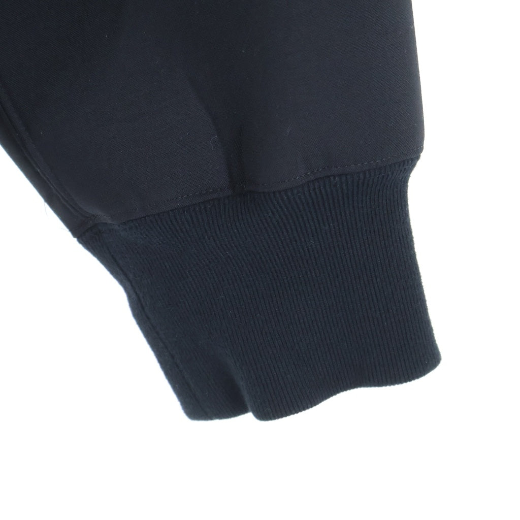 Sacai(サカイ) 23SS Suiting Bonding Pullover スーチングボンディングプルオーバー スウェットシャツ ブラック 23-03120M