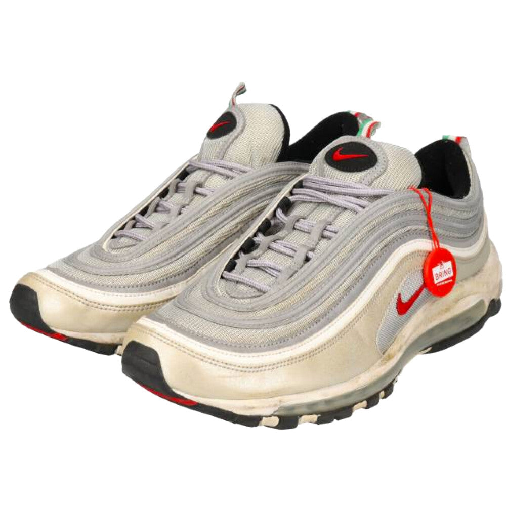 NIKE(ナイキ) AIR MAX 97 OG QS ITALY エアマックス 97 ローカットスニーカー シルバー US12/30cm 884421-001