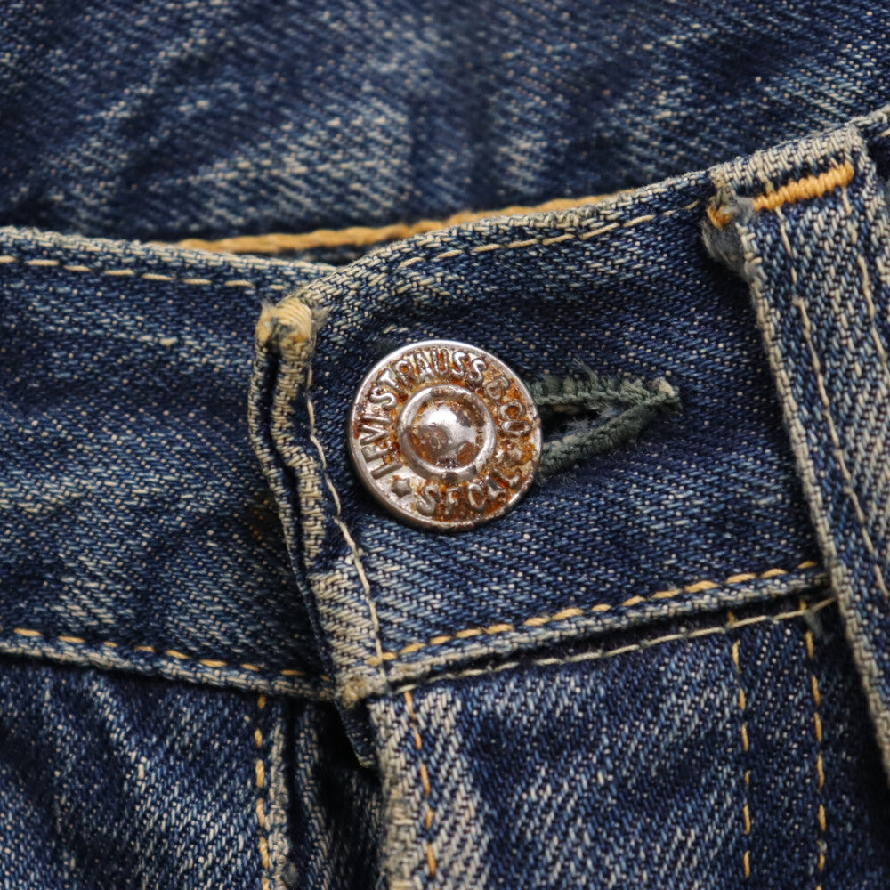 Levi's(リーバイス) 50s VINTAGE 503XX 革パッチ BIG E デニムパンツ 両面タブ ビッグ E インディゴ