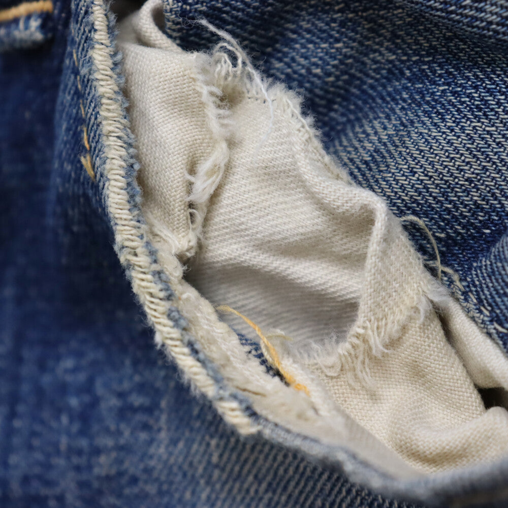 Levi's(リーバイス) 50s VINTAGE 503XX 革パッチ BIG E デニムパンツ 両面タブ ビッグ E インディゴ