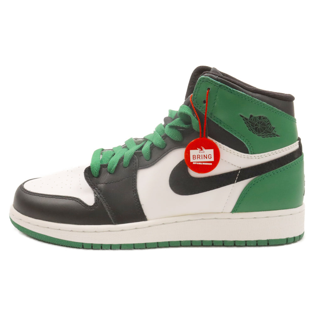 NIKE(ナイキ) AIR JORDAN 1 DMP Bulls Celtics Pack GS エアジョーダン セルティックス ブルズ 二足セット ハイカットスニーカー レディース US7Y/25cm 373485-991