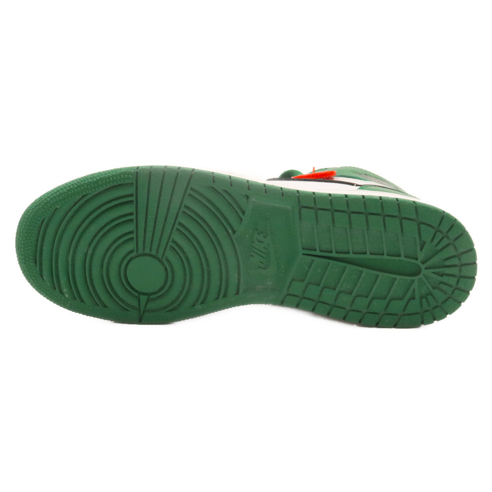 NIKE(ナイキ) AIR JORDAN 1 DMP Bulls Celtics Pack GS エアジョーダン セルティックス ブルズ 二足セット ハイカットスニーカー レディース US7Y/25cm 373485-991