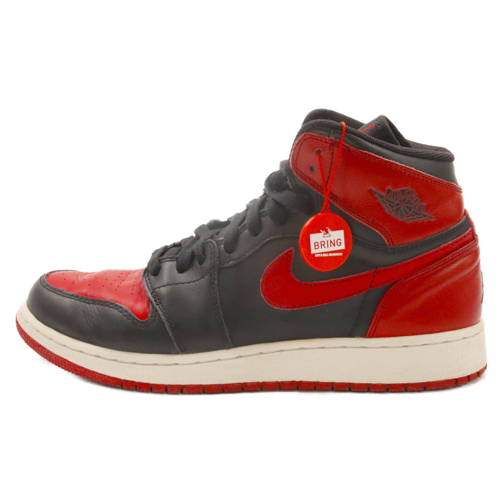 NIKE(ナイキ) AIR JORDAN 1 DMP Bulls Celtics Pack GS エアジョーダン セルティックス ブルズ 二足セット ハイカットスニーカー レディース US7Y/25cm 373485-991