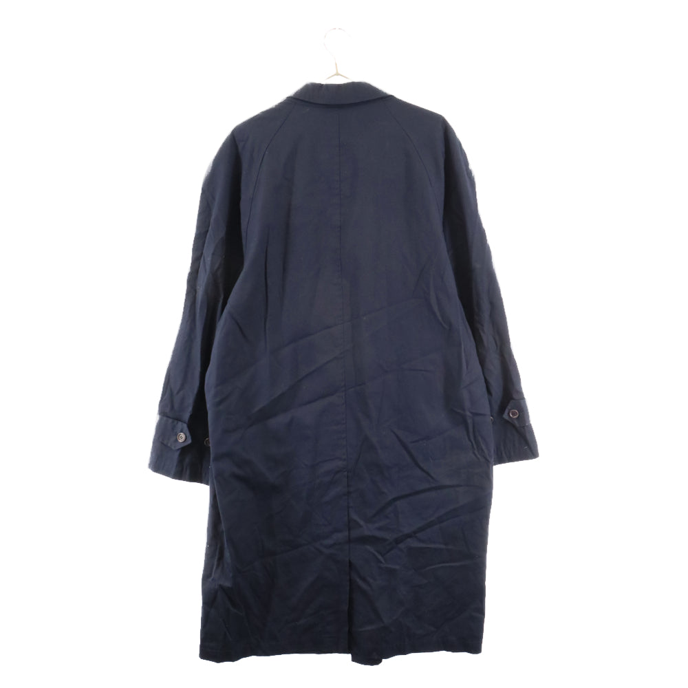 KANSAI MEN(カンサイ メン) ホログラム ステンカラー コート ネイビー