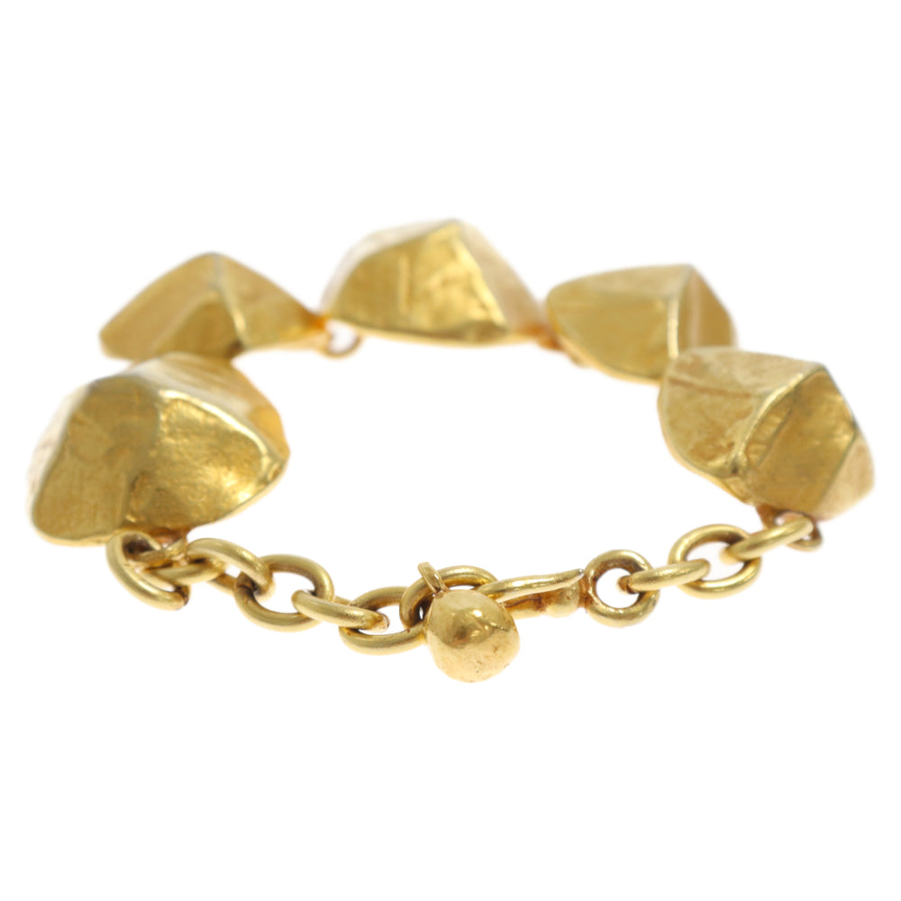 HERMES(エルメス) 70S VINTAGE Nugget Bracelet ヴィンテージ ナゲットブレスレット ゴールド