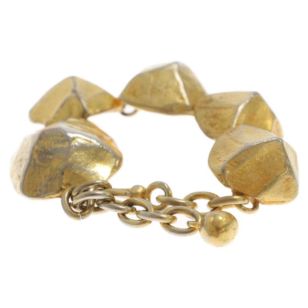 HERMES(エルメス) 70S VINTAGE Nugget Bracelet ヴィンテージ ナゲットブレスレット ゴールド