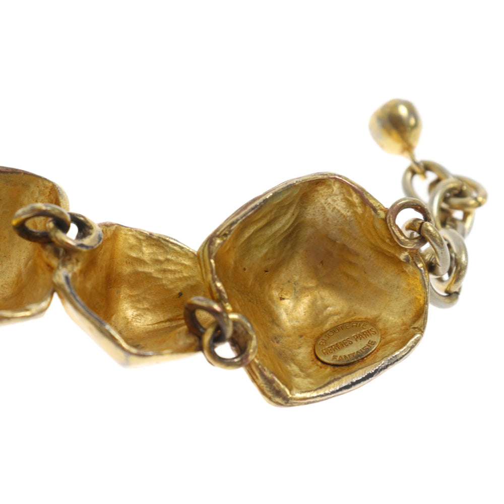 HERMES(エルメス) 70S VINTAGE Nugget Bracelet ヴィンテージ ナゲットブレスレット ゴールド