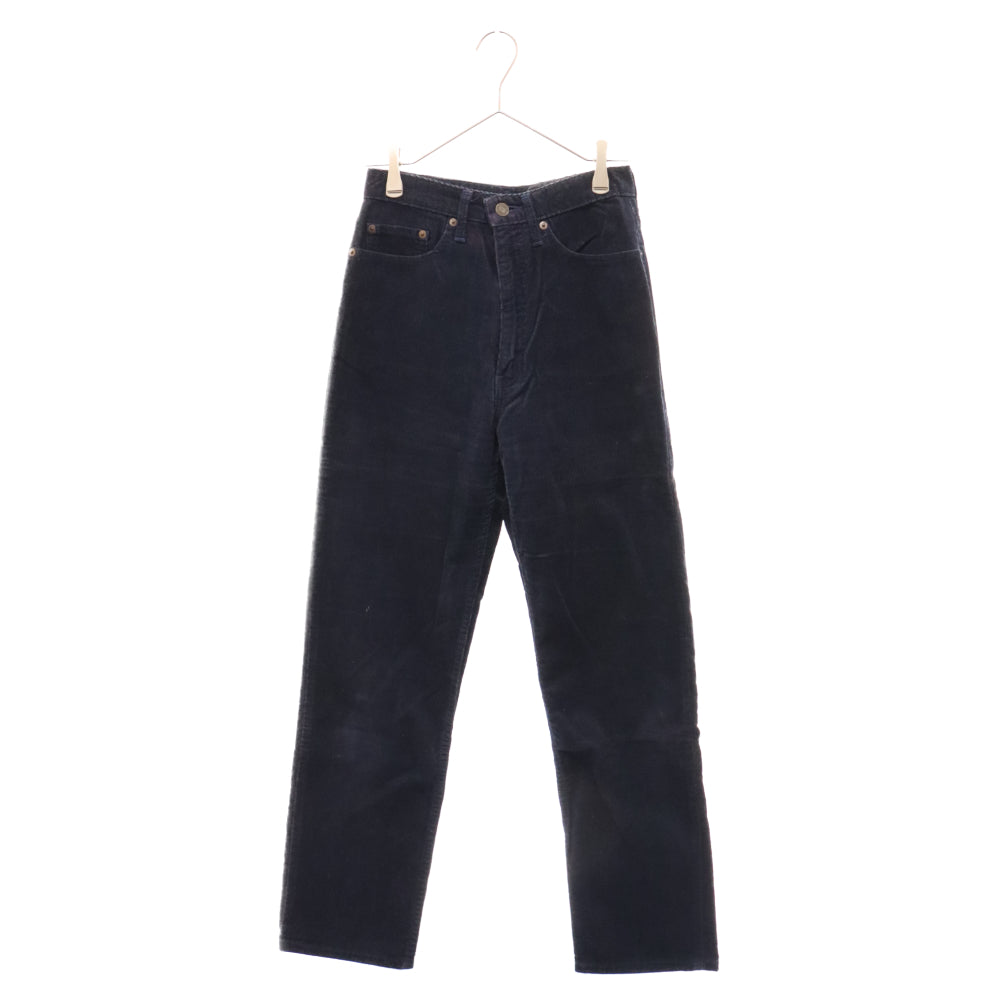Levi's(リーバイス) 90S VINTAGE ヴィンテージ 515 日本製 ボタン裏J09 コーデュロイストレートデニムパンツ ネイビー W515-1517