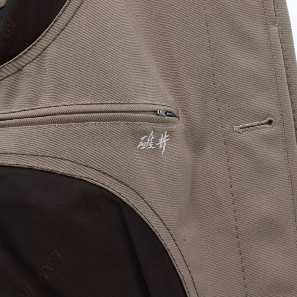 LANVIN(ランバン) ウール ステンカラーコート ベージュ C-OY1002