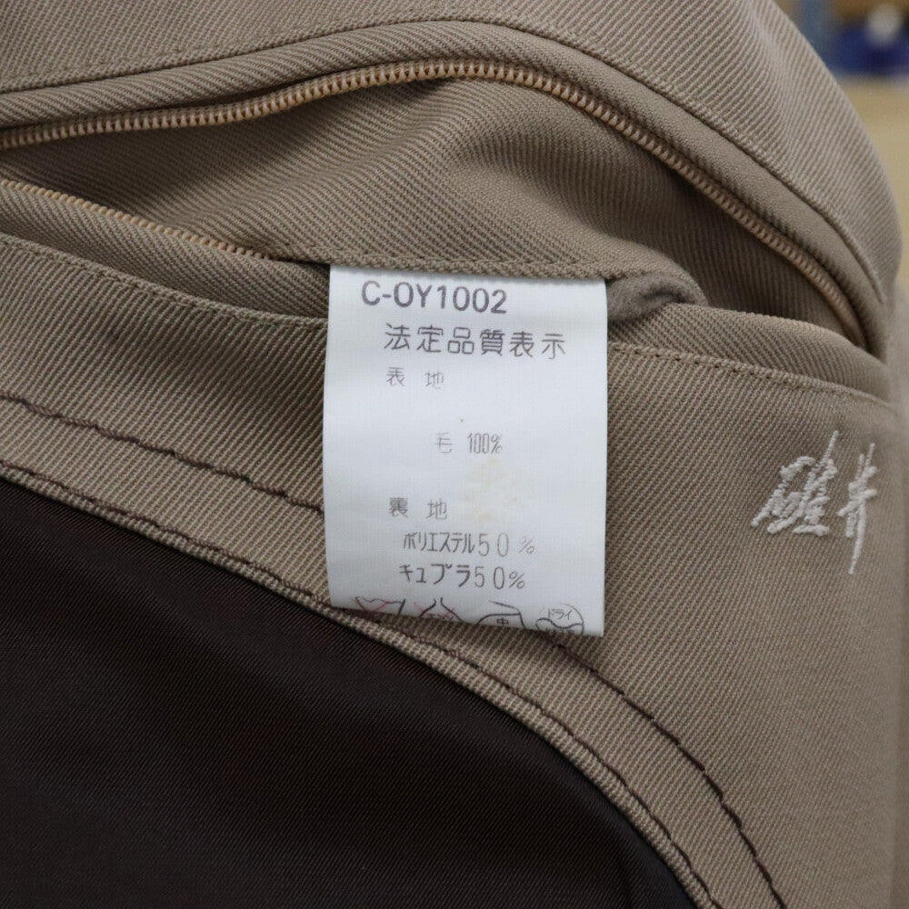 LANVIN(ランバン) ウール ステンカラーコート ベージュ C-OY1002