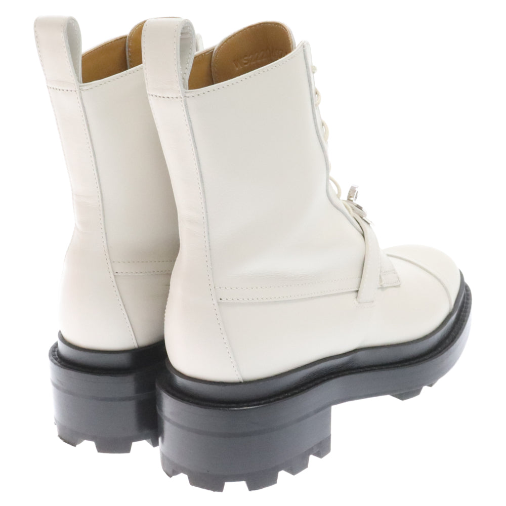 HERMES(エルメス) Funk Ankle Boot ファンク アンクル レザー ブーツ レディース ホワイト/ブラック WS222069Z 2207