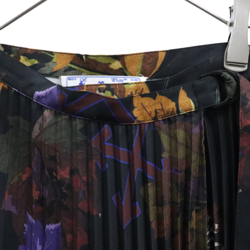 OFF-WHITE(オフホワイト) 花柄デザイン フラワー プリーツスカート レディース マルチ OWCC096E20F AB001