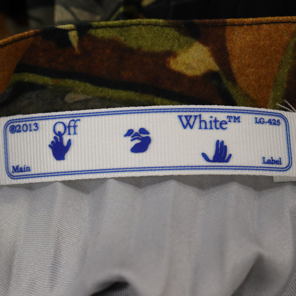 OFF-WHITE(オフホワイト) 花柄デザイン フラワー プリーツスカート レディース マルチ OWCC096E20F AB001