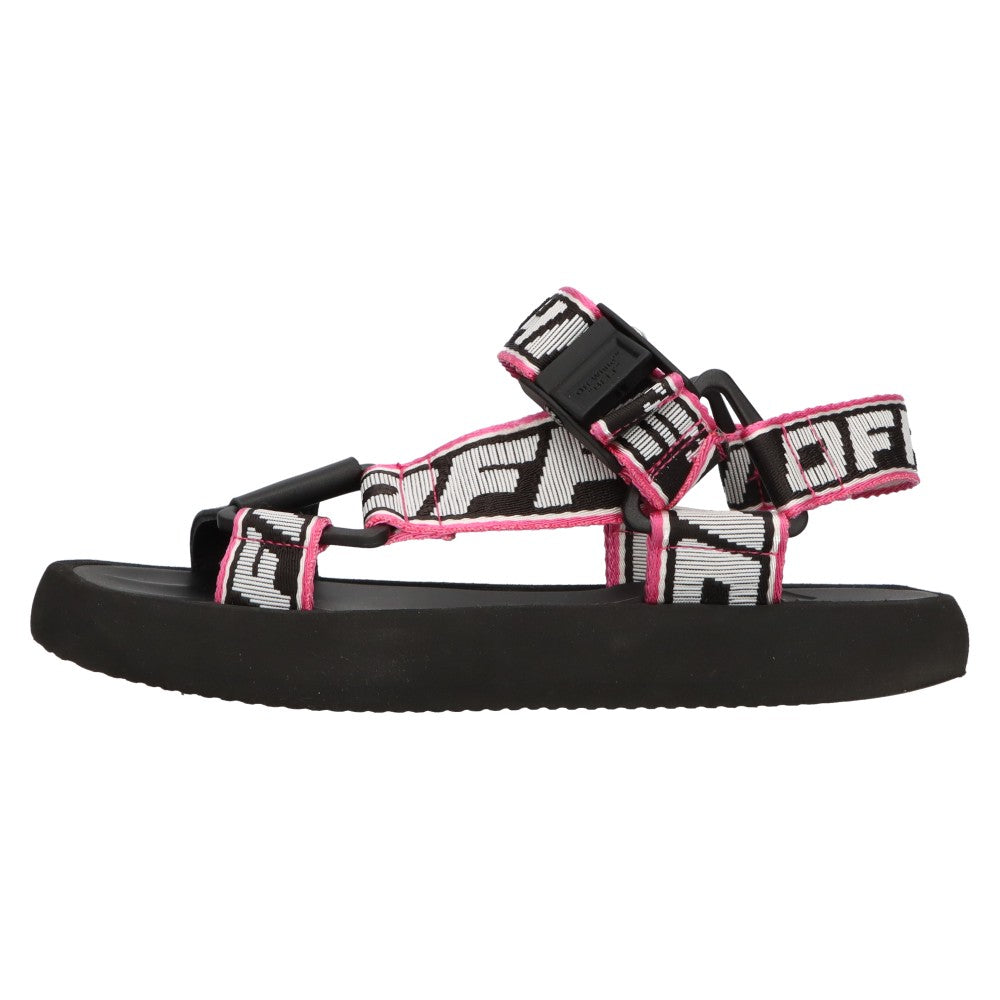 OFF-WHITE(オフホワイト) TREK SANDALS トレック サンダル ブラック/ピンク OWIH007S21FAB0011001