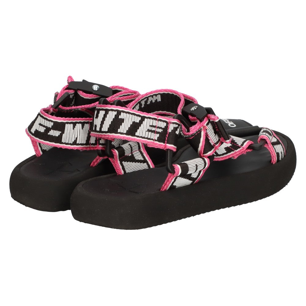 OFF-WHITE(オフホワイト) TREK SANDALS トレック サンダル ブラック/ピンク OWIH007S21FAB0011001