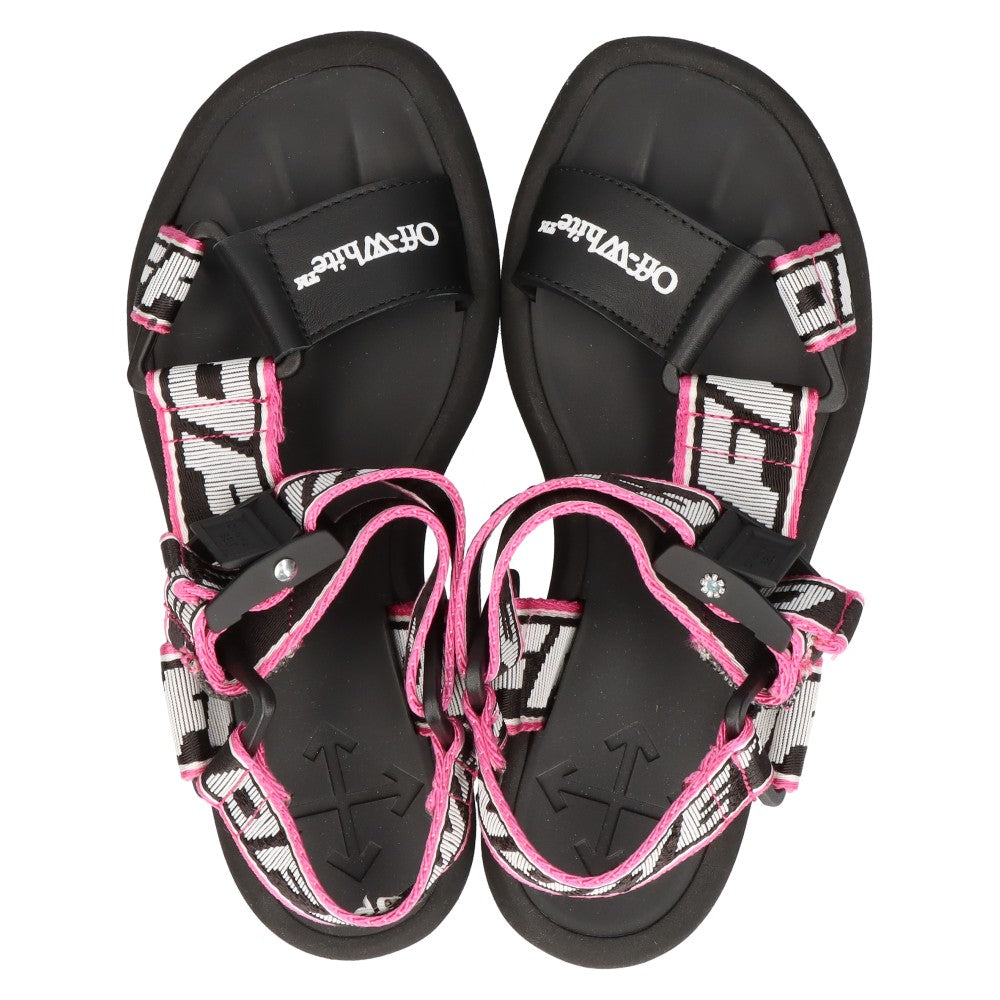 OFF-WHITE(オフホワイト) TREK SANDALS トレック サンダル ブラック/ピンク OWIH007S21FAB0011001