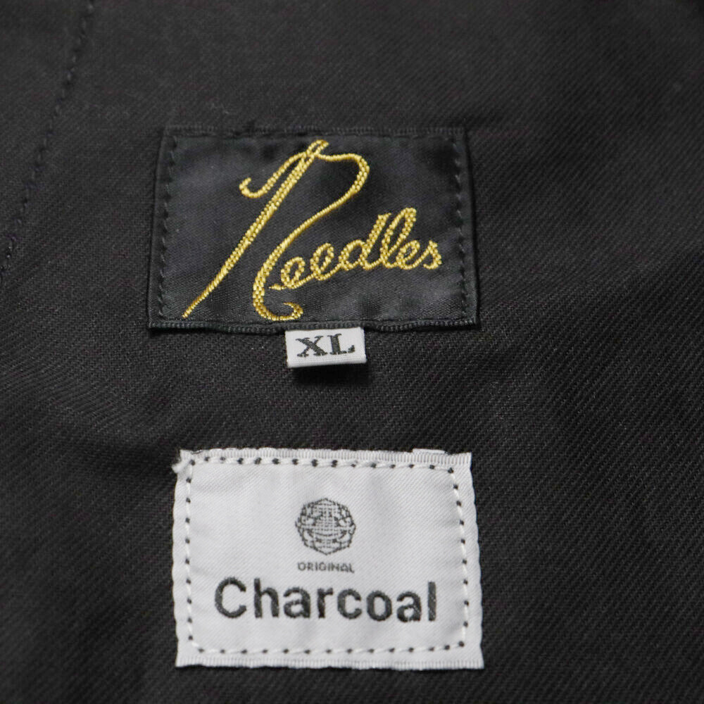 Needles(ニードルス) ND String Easy Shorts Aizu-Tsumugi ストライプ イージーショーツ ショートパンツ 会津紬 パープル/グリーン