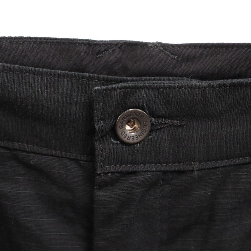 Engineered Garments(エンジニアド ガーメンツ) EG Painter Shorts (Rip) リップストップ ペインターショーツ ハーフショートパンツ ブラック