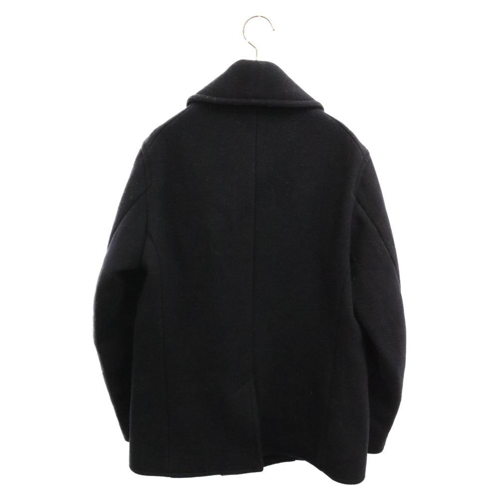 Violet Buffalo Wallows(バイオレット バッファロー ワローズ) ウール ショート Pコート ブラック 086-97501