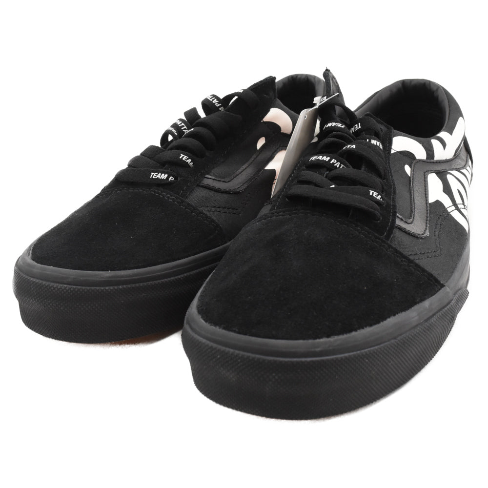VANS(ヴァンズ) × PATTA x BEAMS OLD SKOOL MEAN EYED CAT パタ ビームス 別注 オールドスクール ローカットスニーカー ブラック US12/30cm 541140-0001