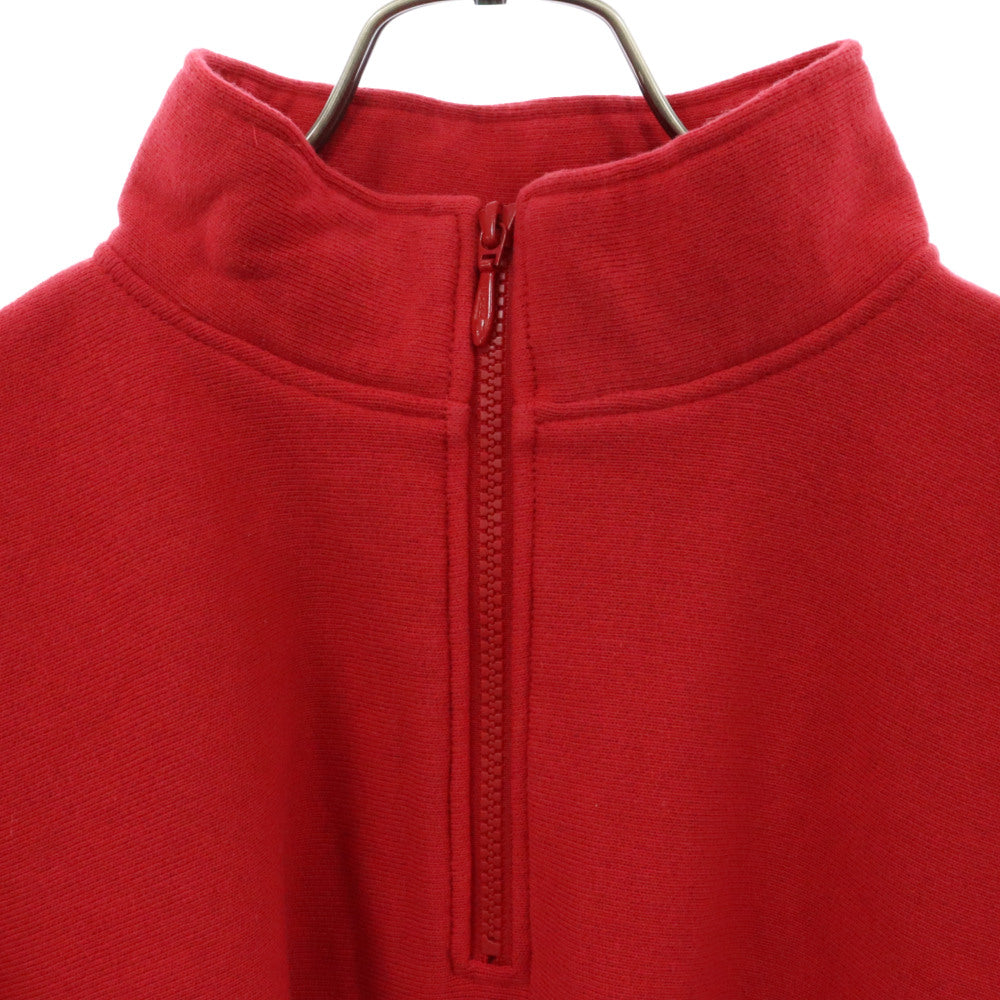 CHAMPION(チャンピオン) REVERSAE WEAVE リバースウィーブ ハーフジップ スウェットトレーナー レッド CWSW041