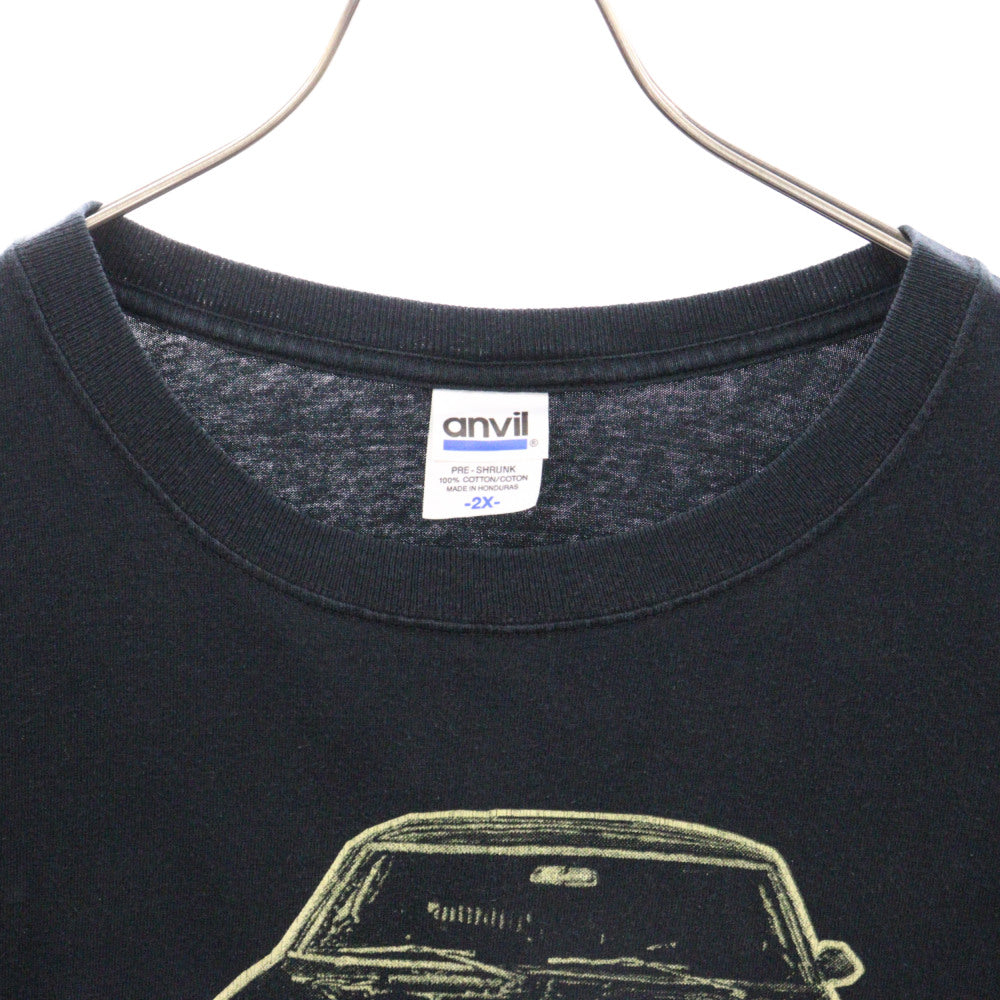 VINTAGE(ヴィンテージ) 90-00S DEATH PROOF デスプルーフ グラフィックプリント ムービー 半袖Tシャツ ブラック anvilバータグ