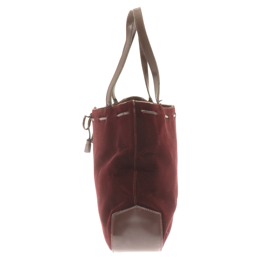 Anya Hindmarch(アニヤハインドマーチ) リボンデザイン ハンドバッグ レディース レッド
