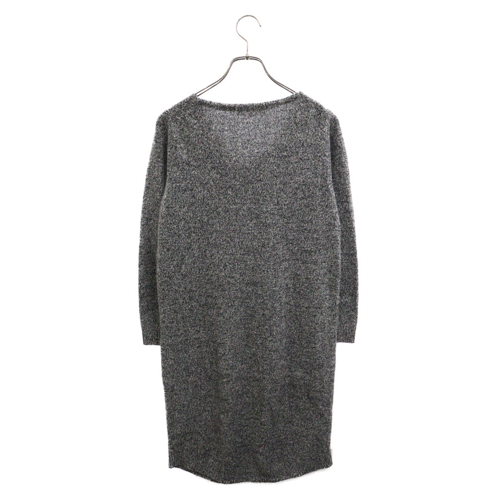 SLOBE IENA(スローブイエナ) Vネック ウールニット ワンピース グレー 15-040-912-3200-3-0 レディース