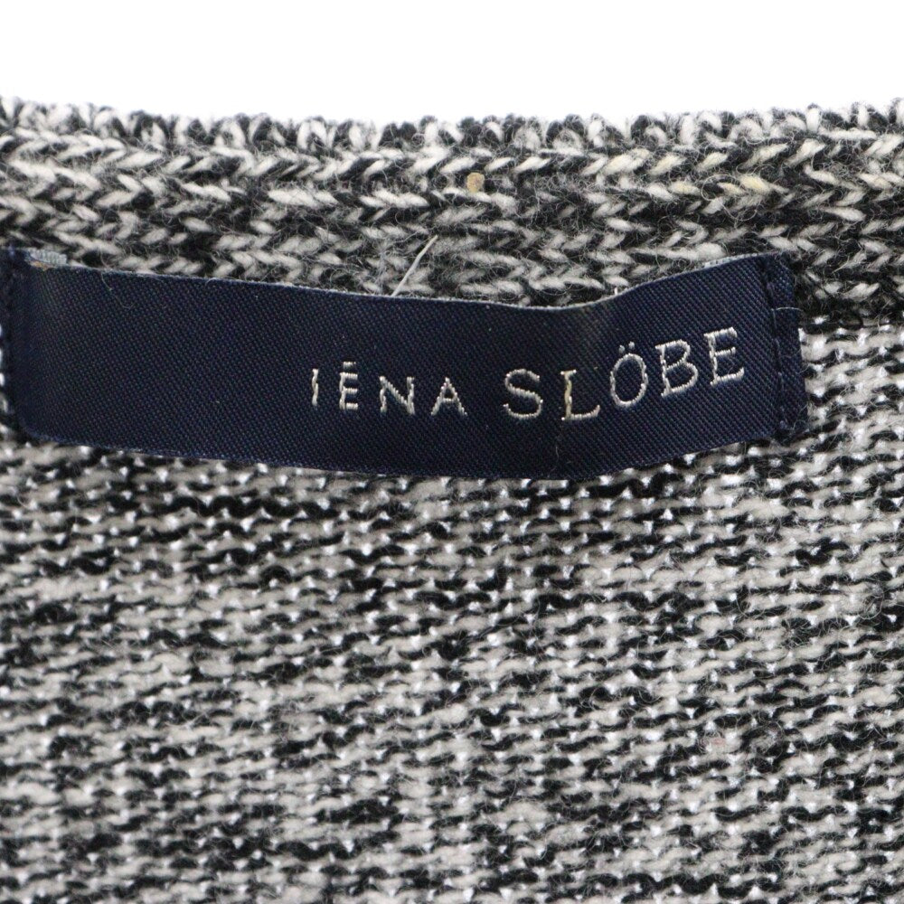 SLOBE IENA(スローブイエナ) Vネック ウールニット ワンピース グレー 15-040-912-3200-3-0 レディース