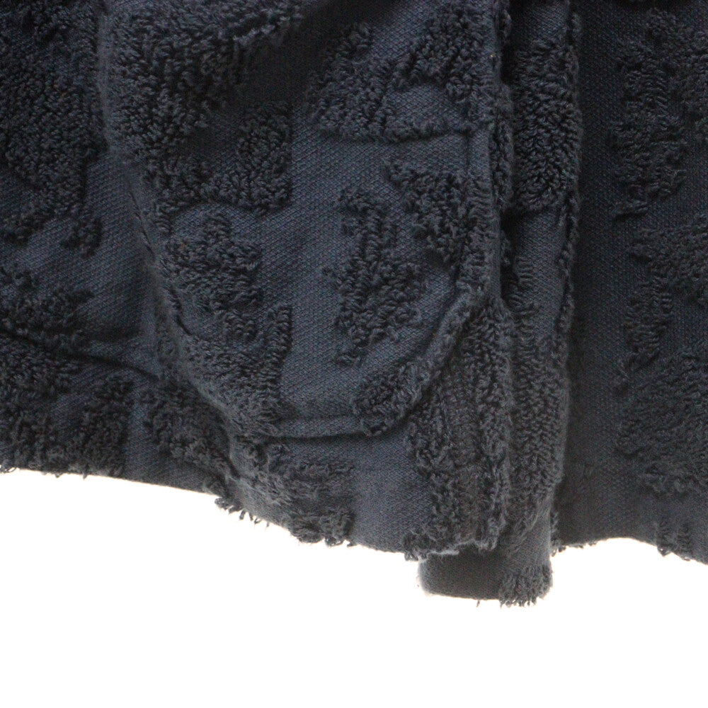 KICS DOCUMENT(キックスドキュメント) パイル ジャガード テーラード ジャケット ネイビー 02-1401-0001-00-09