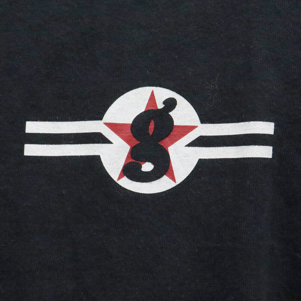 GOODENOUGH(グッドイナフ) 00sLONDON NITE ロンドン ナイト ロゴプリント 半袖Tシャツ カットソー ブラック