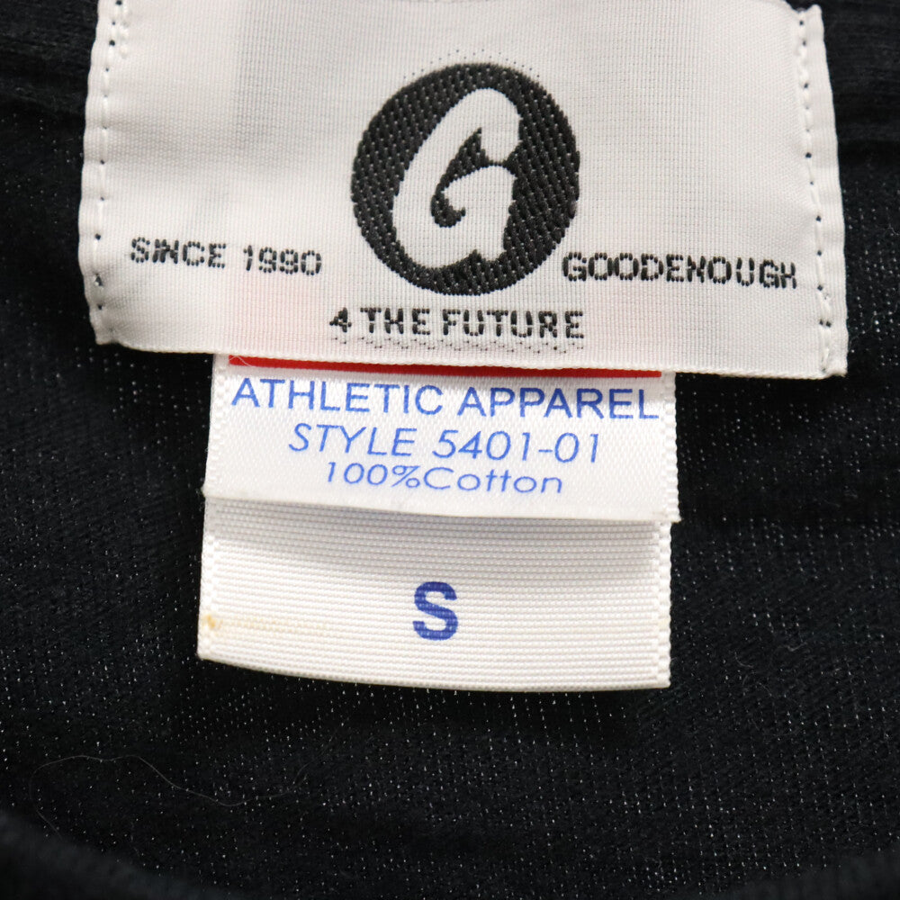 GOODENOUGH(グッドイナフ) 00sLONDON NITE ロンドン ナイト ロゴプリント 半袖Tシャツ カットソー ブラック