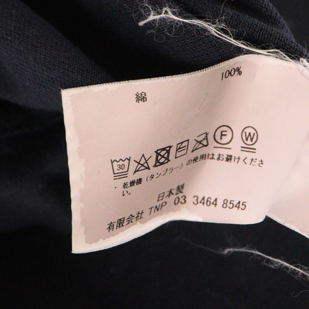 nonnative(ノンネイティブ) クルーネック ポケット 半袖カットソー Tシャツ ネイビー NN-C4115
