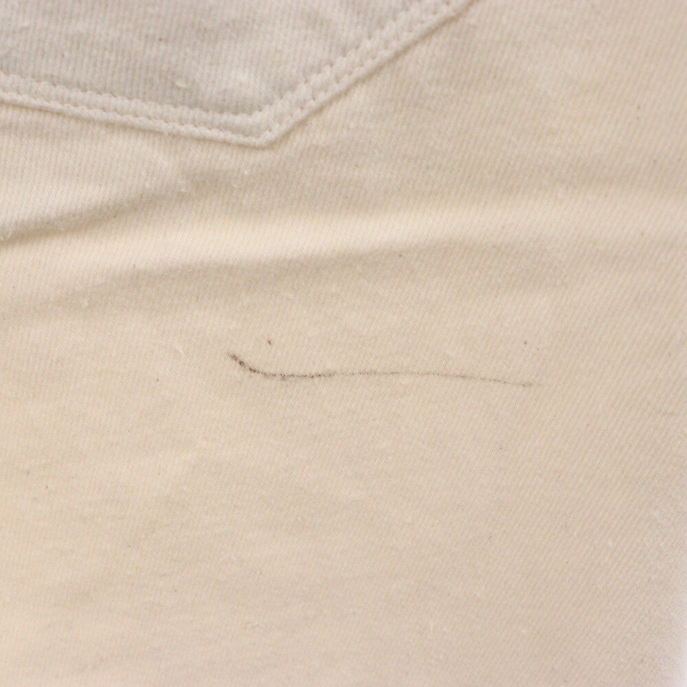 nonnative(ノンネイティブ) 15SS DWELLER 5P JEANS ストレート デニム パンツ ホワイト NN-P2708