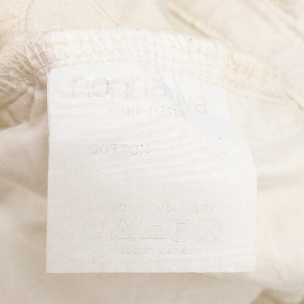 nonnative(ノンネイティブ) 15SS DWELLER 5P JEANS ストレート デニム パンツ ホワイト NN-P2708