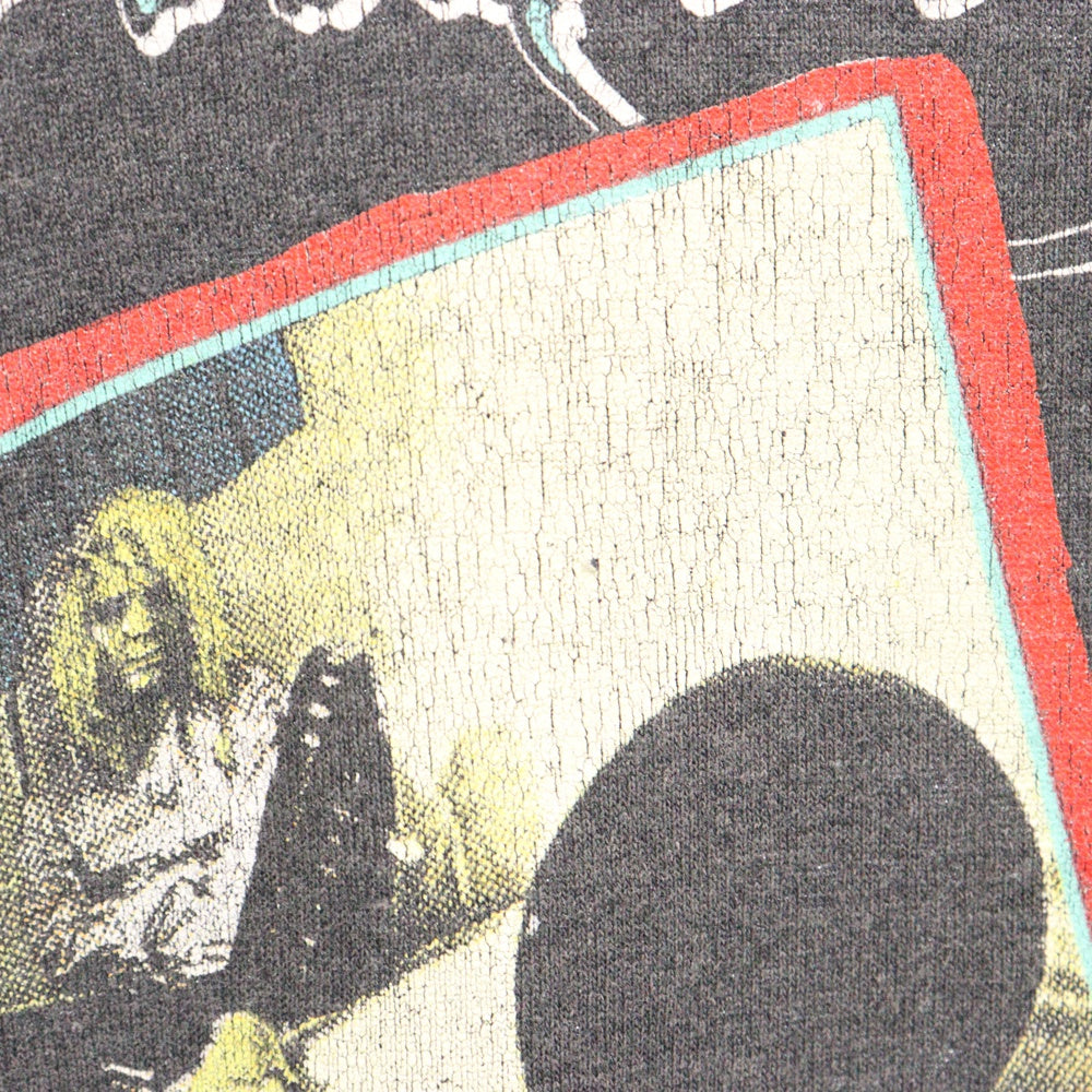 VINTAGE(ヴィンテージ) 80s VINTAGE MOTLEY CRUE KICK START MY HEADT モトリークルー キックスタート マイヘッド 半袖カットソー プリントTシャツ ブラック
