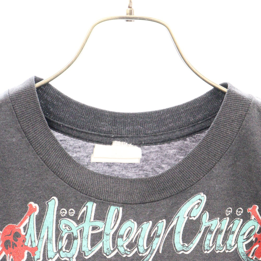 VINTAGE(ヴィンテージ) 80s VINTAGE MOTLEY CRUE KICK START MY HEADT モトリークルー キックスタート マイヘッド 半袖カットソー プリントTシャツ ブラック