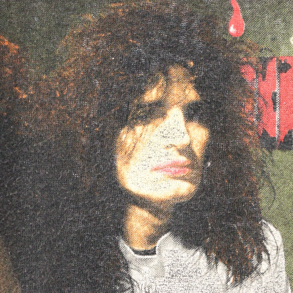 VINTAGE(ヴィンテージ) 80s VINTAGE MOTLEY CRUE 半袖カットソー プリントTシャツ ブラック ヴィンテージ