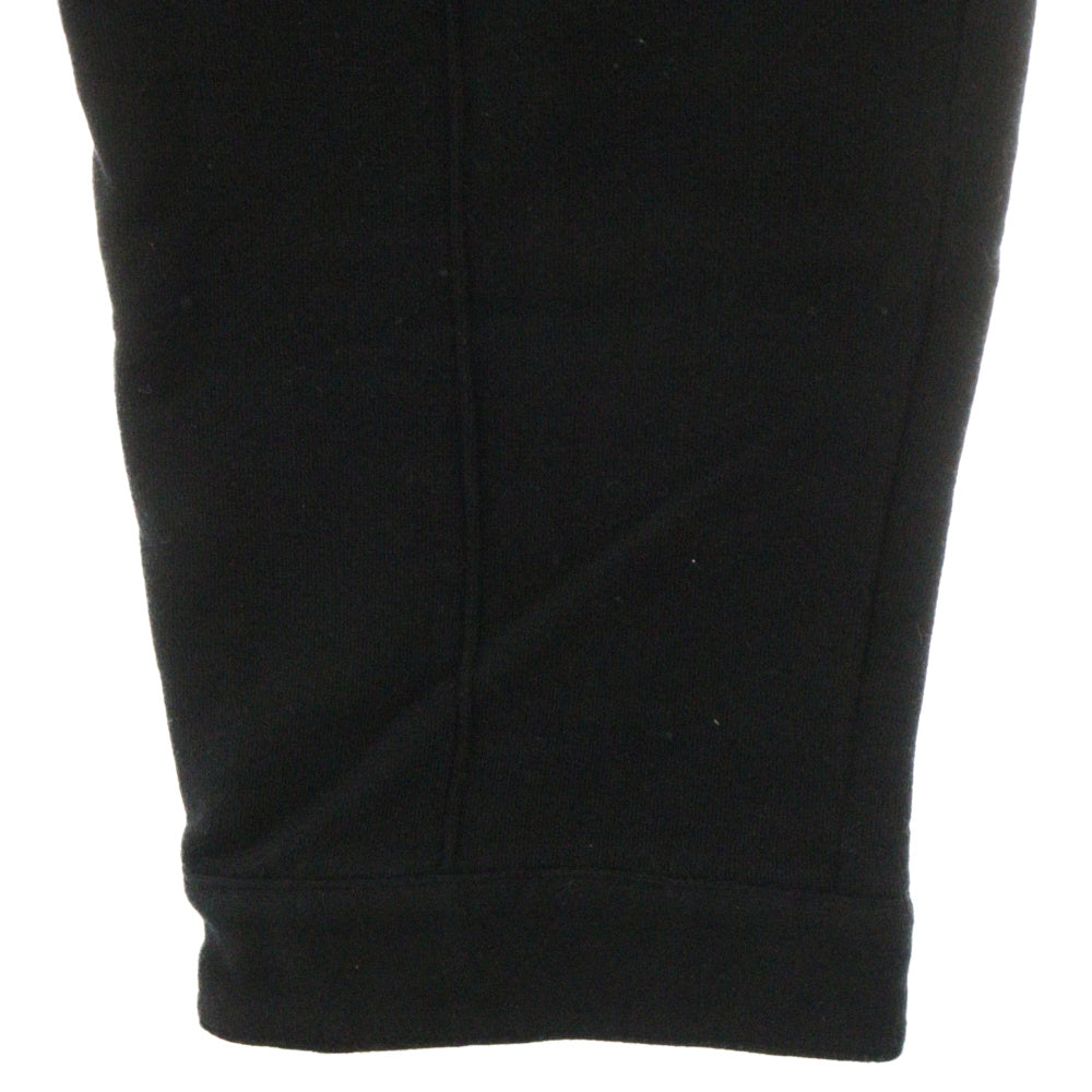 MASON MAZE(メイソンメイズ) 2-tac sweat grey trousers ツータック スウェット トラウザーパンツ ブラック