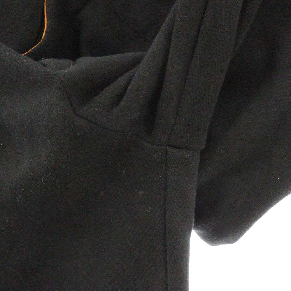 MASON MAZE(メイソンメイズ) 2-tac sweat grey trousers ツータック スウェット トラウザーパンツ ブラック