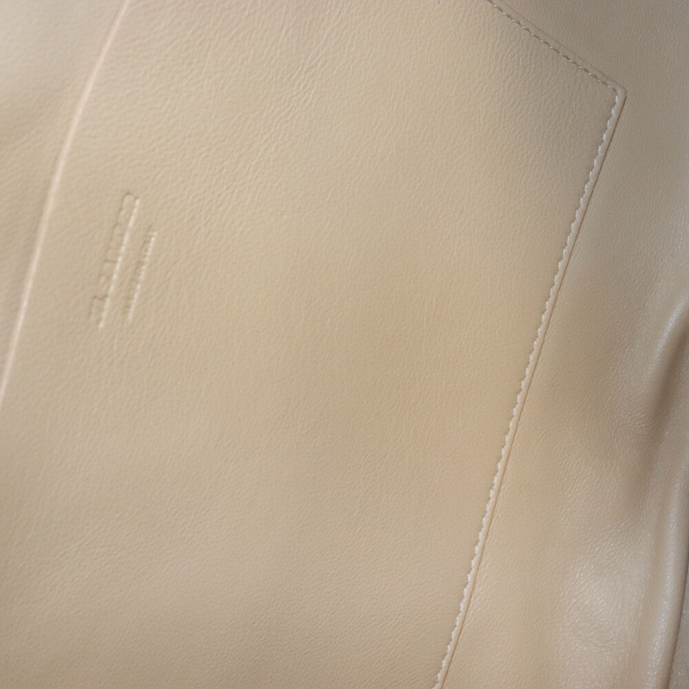 JIL SANDER(ジルサンダー) クロスボディ ベルト レザーショルダーバッグ オレンジ/シルバー JSPU855642-WUB01046N-639