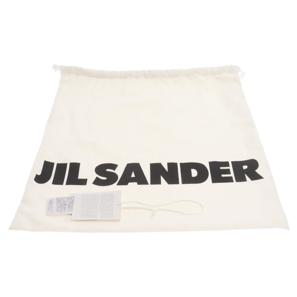 JIL SANDER(ジルサンダー) クロスボディ ベルト レザーショルダーバッグ オレンジ/シルバー JSPU855642-WUB01046N-639