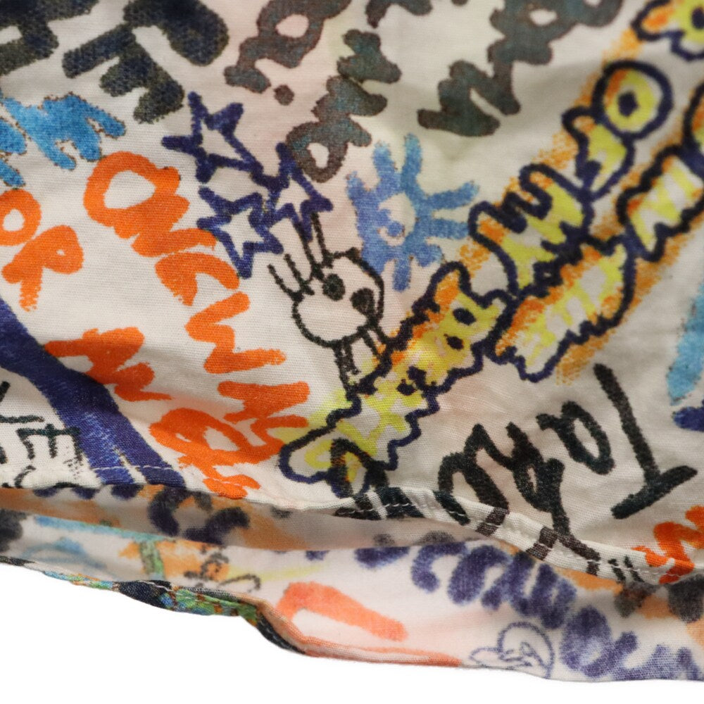 VETEMENTS(ヴェトモン) 19SS OVERSIZED GRAFFITI COTTON SHIRT オーバーサイズ グラフィック コットン ロングスリーブ 長袖 シャツ マルチ MAH 19SH204