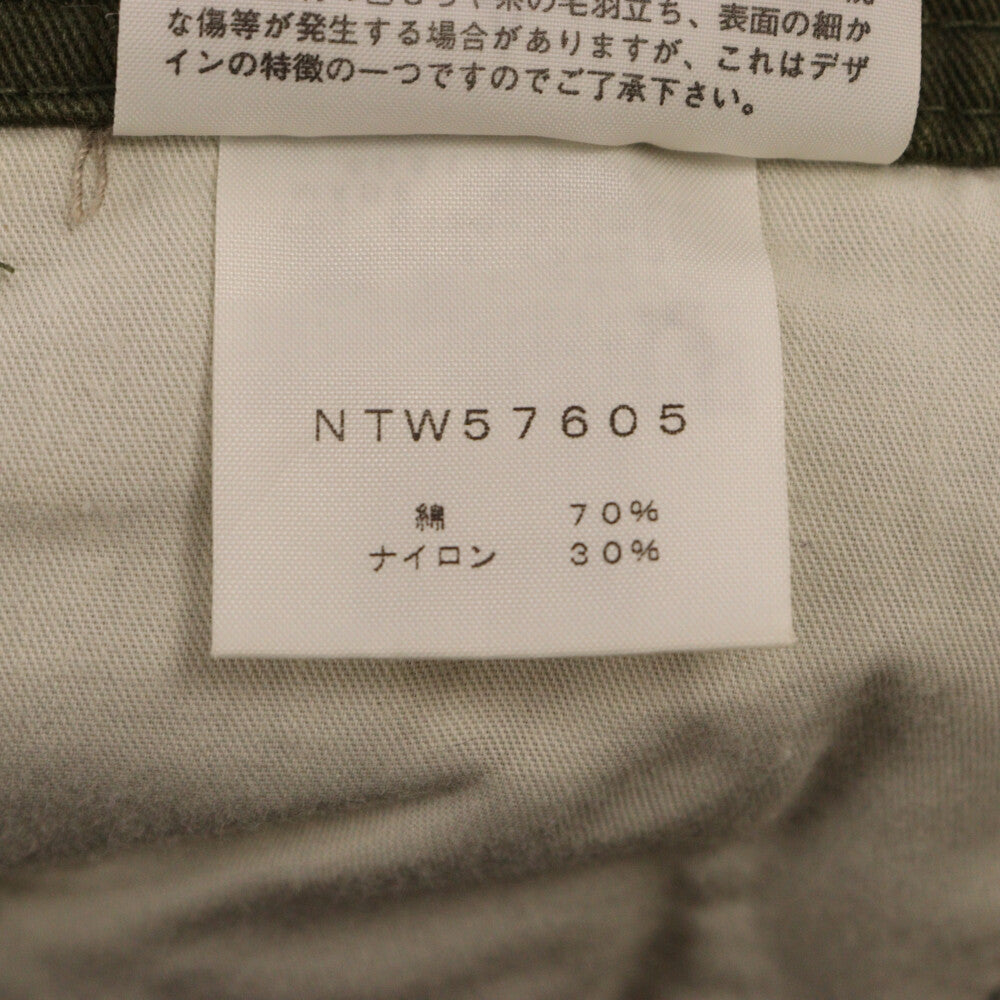 THE NORTH FACE(ザノースフェイス) BEAMEX TWILL CARGO PANT ビーメックスツイル ミリタリーカーゴパンツ レディース グリーン NTW57605