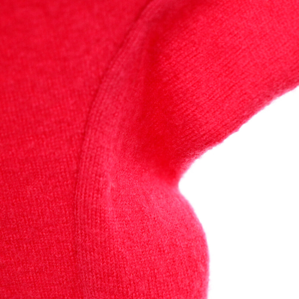 MARC BY MARC JACOBS(マーク バイ マーク ジェイコブス) ショート丈 ビジューデザイン ウールカーディガン ピンク レディース