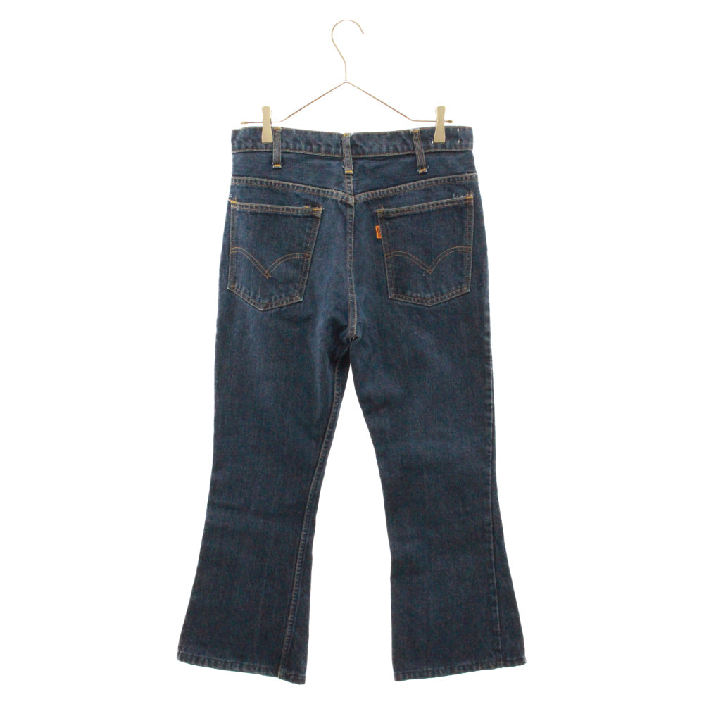 Levi's(リーバイス) 70S VINTAGE 646 ボタン裏16 オレンジタブ ヴィンテージ フレア デニムパンツ インディゴ