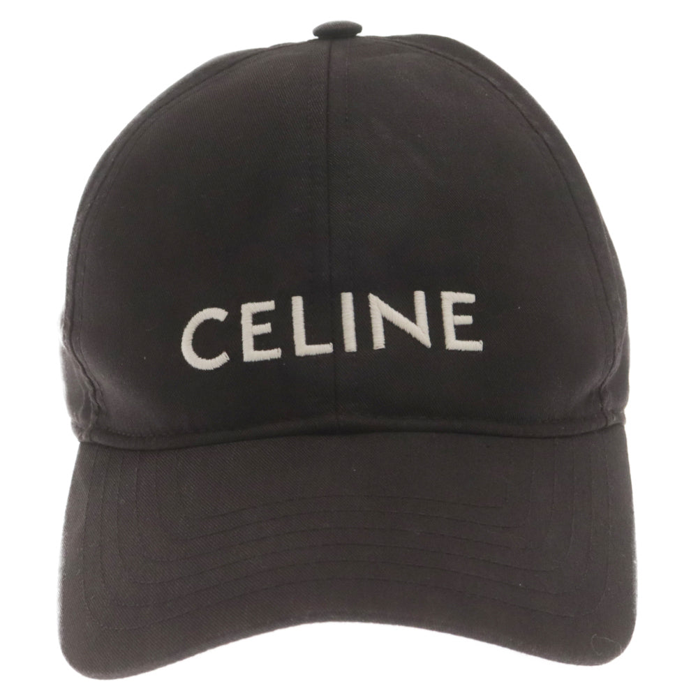 CELINE(セリーヌ) ロゴ刺繍 ベースボールキャップ 帽子 2AUS9242N.38NO