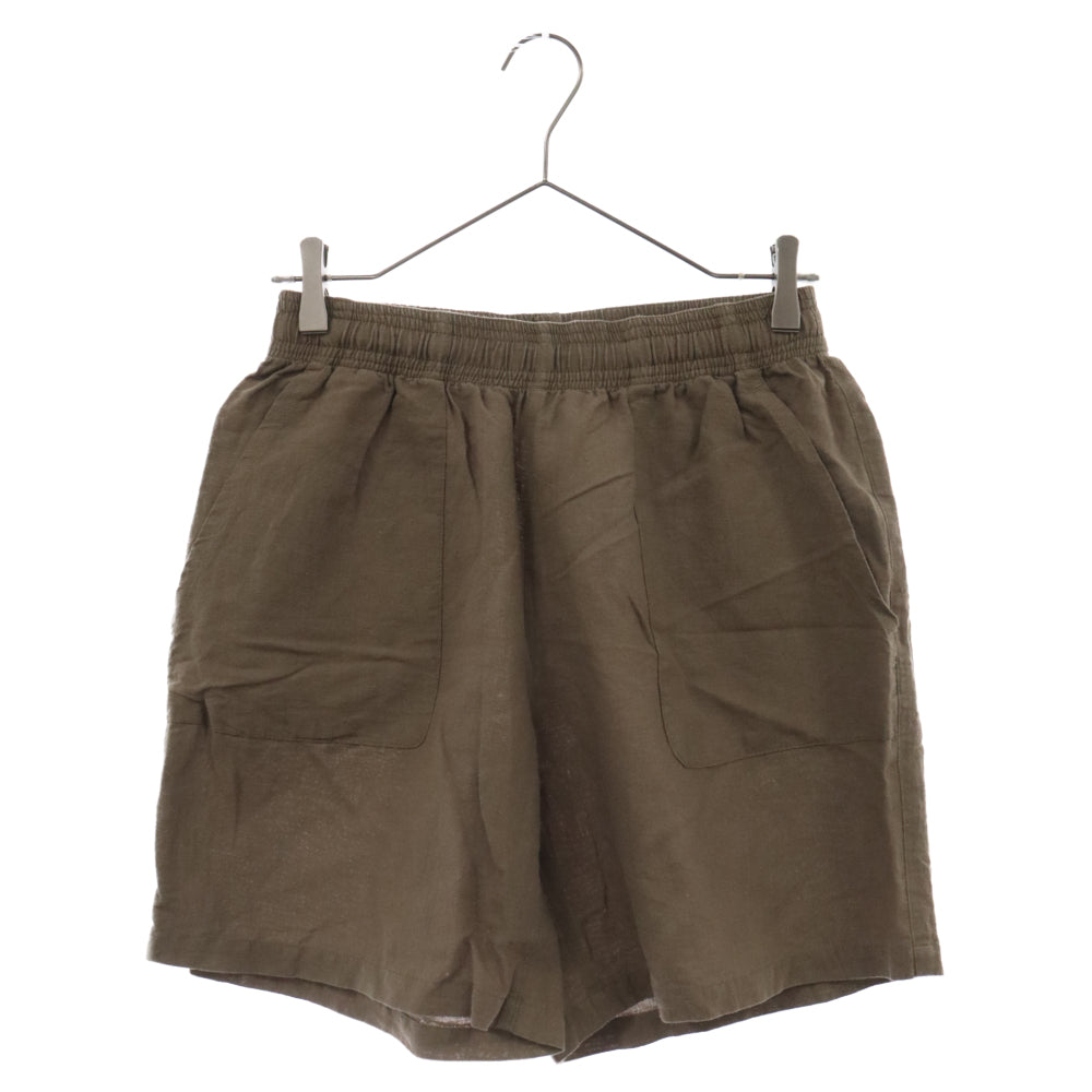JOURNAL STANDARD(ジャーナルスタンダード) コットンリネン ハーフ ショートパンツ ブラウン 20-051-600-9220-1-0