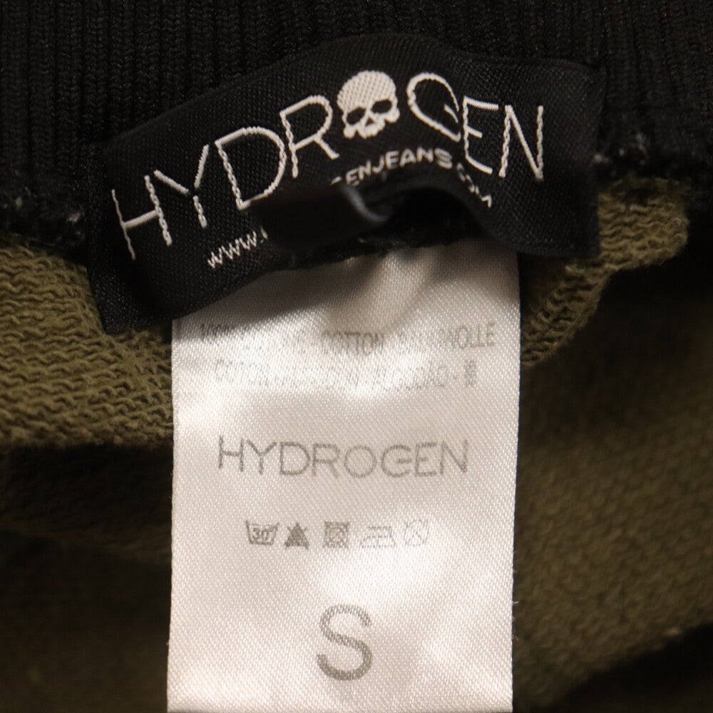 HYDROGEN(ハイドロゲン) コットン カモ ハーフ ショートパンツ カーキ/ブラック