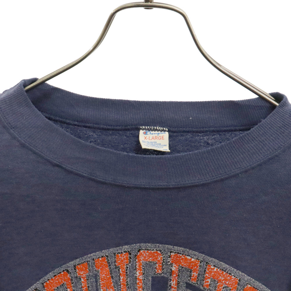 CHAMPION(チャンピオン) 80s VINTAGE トリコタグ PRINCETON カレッジ スウェットトレーナー ネイビー